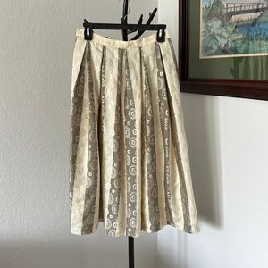 Betty Hanson Vintage Silk Skirt Size 4